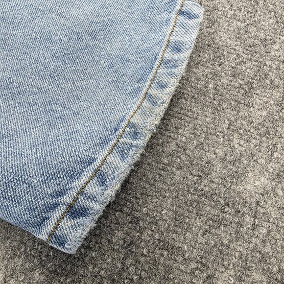 Missguided Jeans Womens Tall 6 Blue High Rise Tapered Leg Mom Fit Denim Pants - Picture 10 of 16